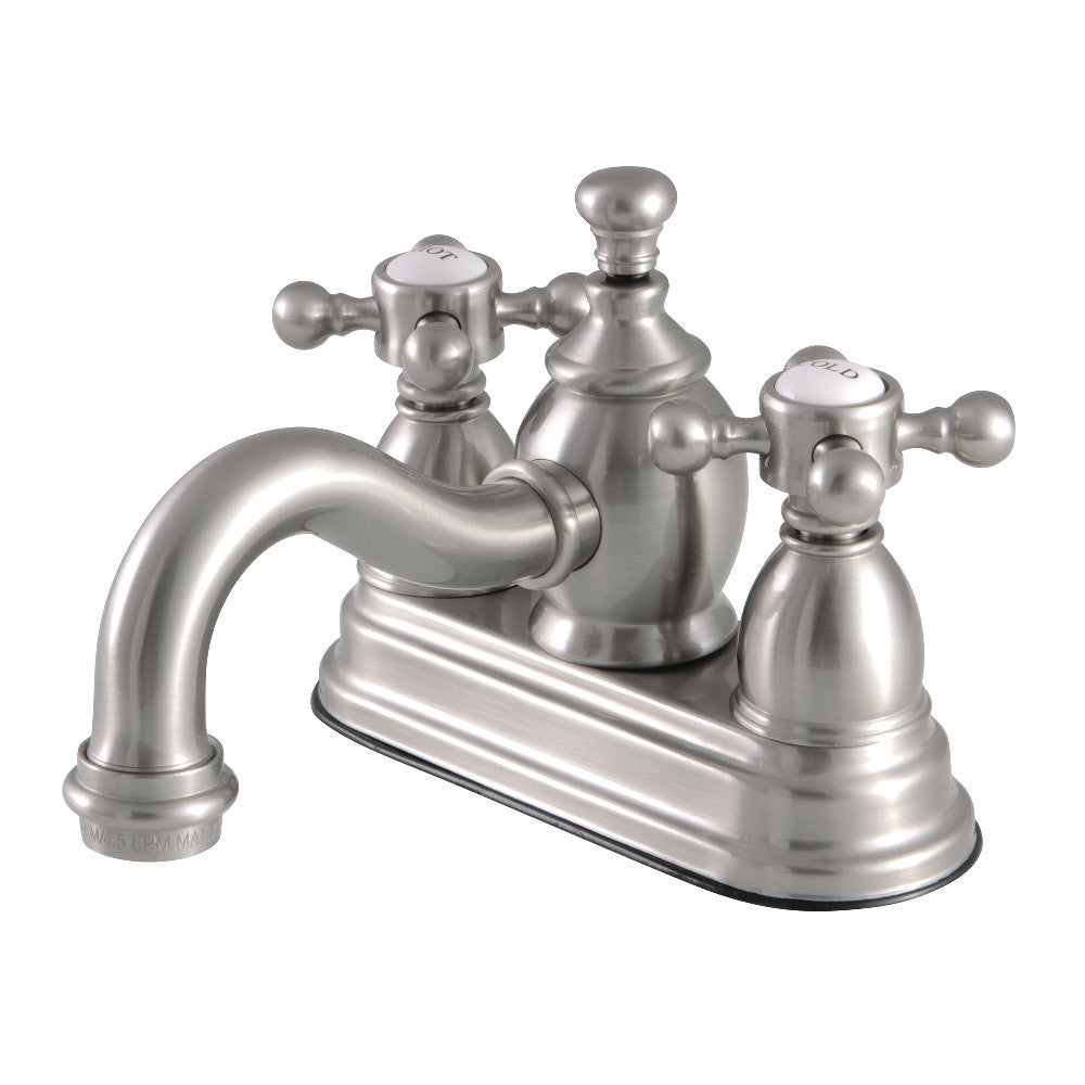 Kingston Brass KS7108BX 4 in. Centerset Bathroom Faucet, Brushed Nickel - BNGBath