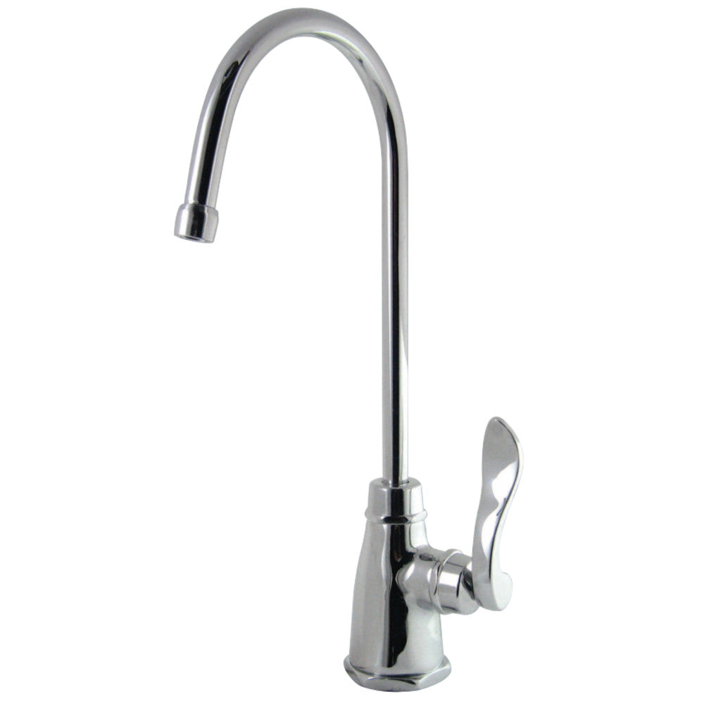 Kingston Brass KS2191NFL NuWave French Cold Water Filtration Faucet, Polished Chrome - BNGBath