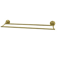 Thumbnail for Kingston Brass BAH821330PB Concord 30-Inch Double Towel Bar, Polished Brass - BNGBath