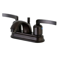 Thumbnail for Kingston Brass FB2605EFL 4 in. Centerset Bathroom Faucet, Oil Rubbed Bronze - BNGBath
