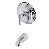 Thumbnail for Kingston Brass KB2631MLTTO Tub Trim Only Without Shower, Polished Chrome - BNGBath