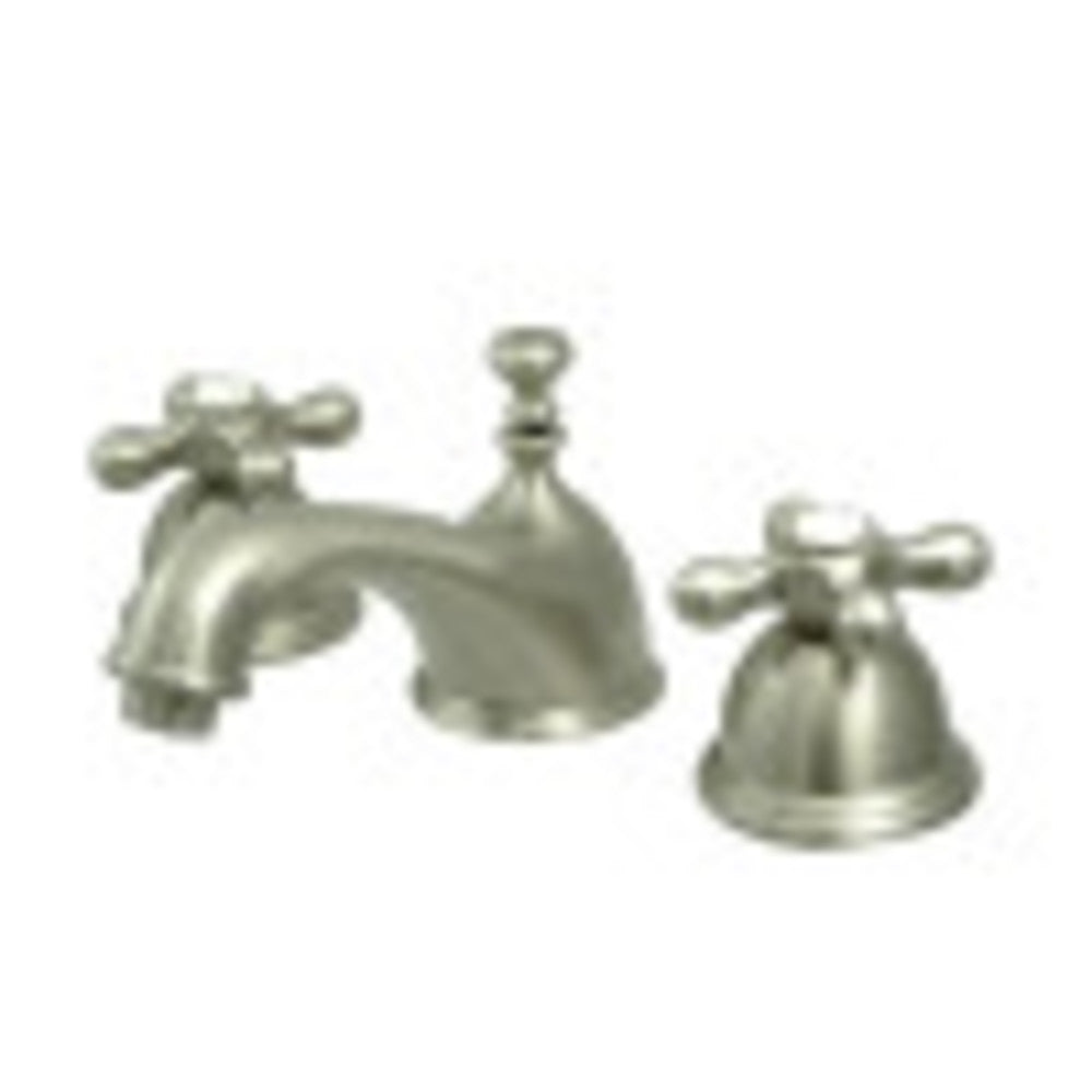 Kingston Brass CC37L8 8 to 16 in. Widespread Bathroom Faucet, Brushed Nickel - BNGBath