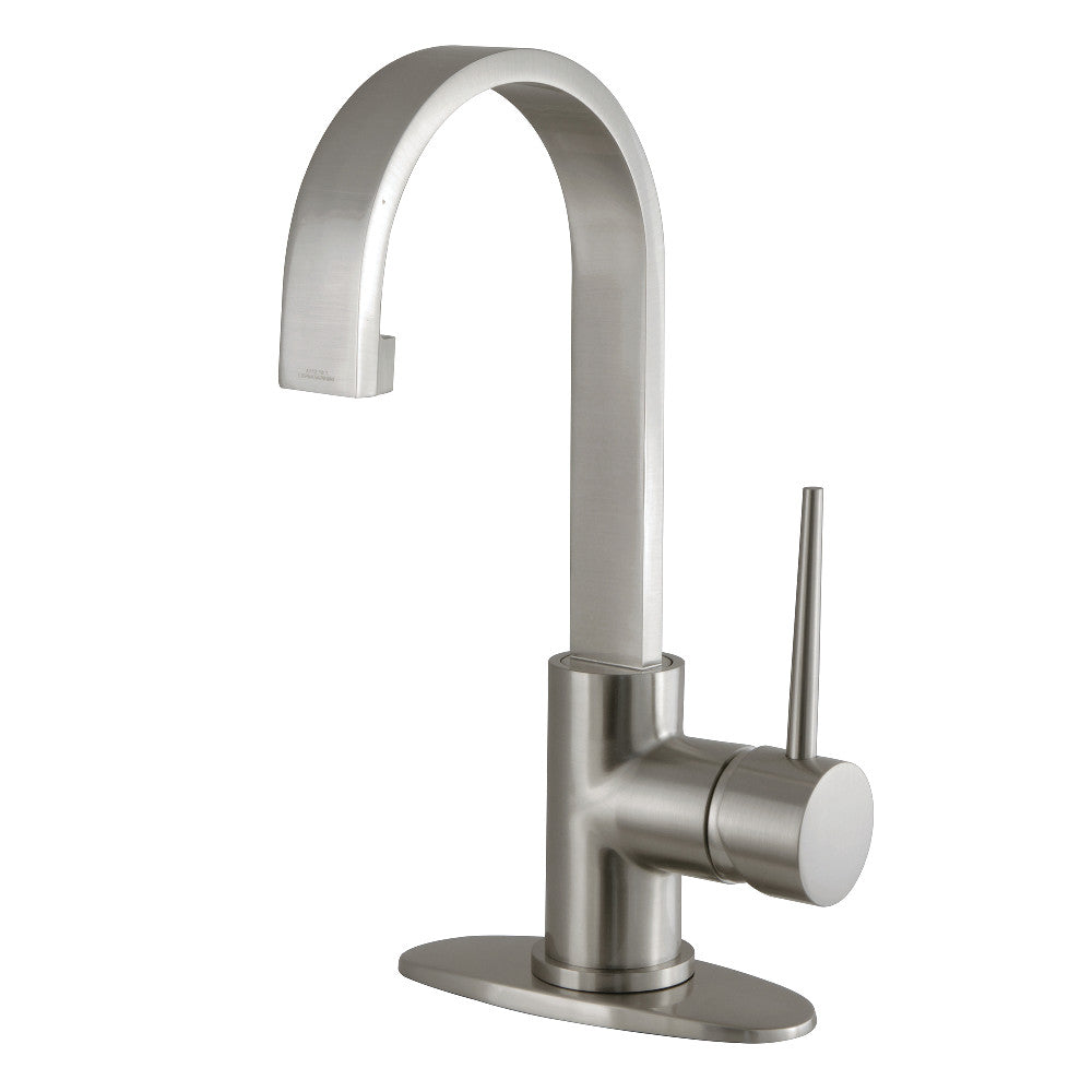 Fauceture LS8218NYL New York Single-Handle Bathroom Faucet Drain, Brushed Nickel - BNGBath