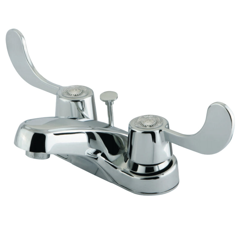Kingston Brass GKB181B 4 in. Centerset Bathroom Faucet, Polished Chrome - BNGBath