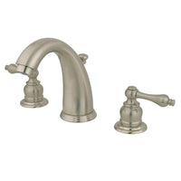 Thumbnail for Kingston Brass GKB988AL Widespread Bathroom Faucet, Brushed Nickel - BNGBath