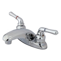 Thumbnail for Kingston Brass GKB621LP 4 in. Centerset Bathroom Faucet, Polished Chrome - BNGBath