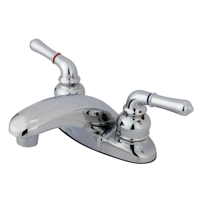 Kingston Brass GKB621LP 4 in. Centerset Bathroom Faucet, Polished Chrome - BNGBath