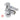 Kingston Brass CC54401DL 5/8" OD Comp X 1/2" OD Comp Angle Stop Valve, Polished Chrome - BNGBath