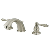 Thumbnail for Kingston Brass GKB978AL Widespread Bathroom Faucet, Brushed Nickel - BNGBath