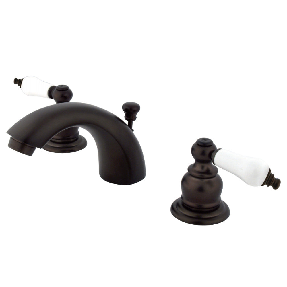 Kingston Brass KB945B Mini-Widespread Bathroom Faucet, Oil Rubbed Bronze - BNGBath
