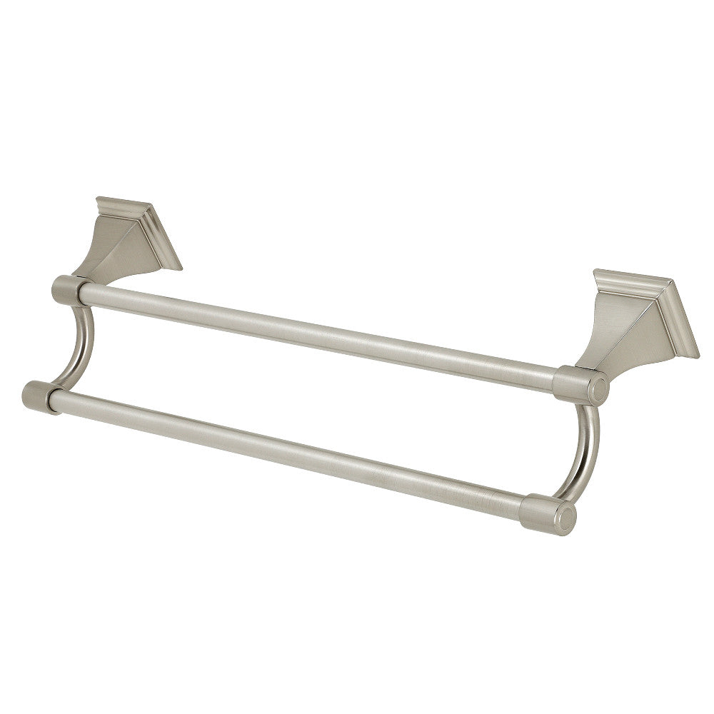 Kingston Brass BAH612318BN Monarch 18-Inch Dual Towel Bar, Brushed Nickel - BNGBath