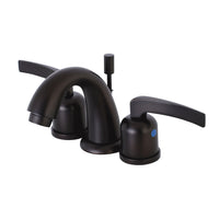 Thumbnail for Kingston Brass KB8915EFL Centurion Widespread Bathroom Faucet, Oil Rubbed Bronze - BNGBath