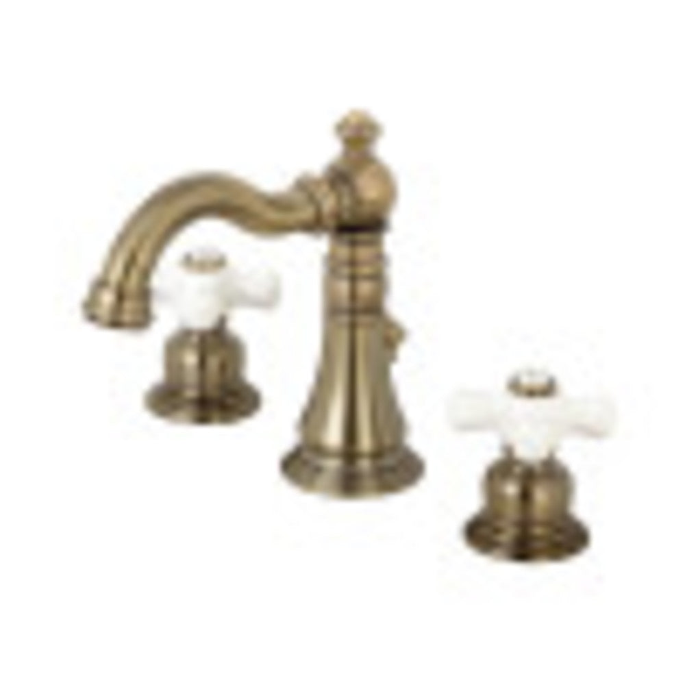 Fauceture FSC19733PX American Classic 8 in. Widespread Bathroom Faucet, Antique Brass - BNGBath
