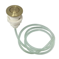 Thumbnail for Gourmetier KA317 Trimscape Disposal Air Switch Button , Brushed Brass - BNGBath