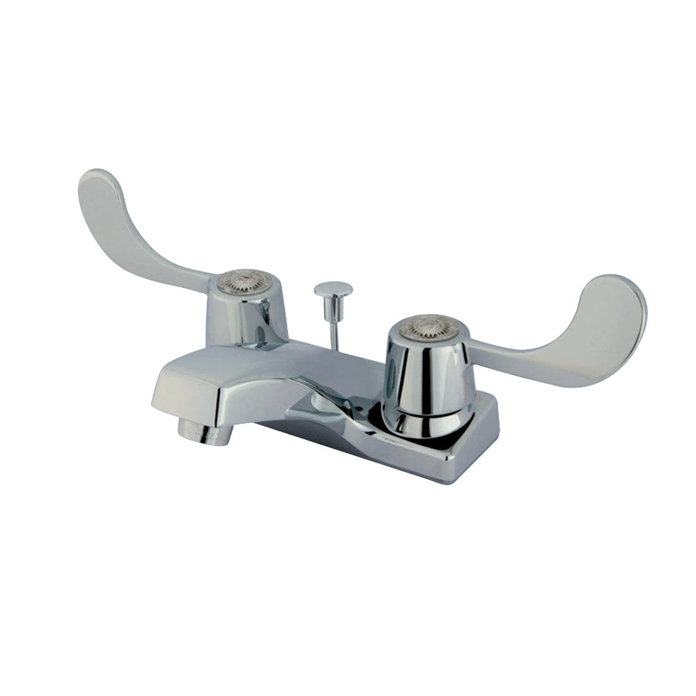 Kingston Brass KB191 4 in. Centerset Bathroom Faucet, Polished Chrome - BNGBath