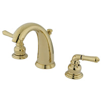 Thumbnail for Kingston Brass KB982 Widespread Bathroom Faucet, Polished Brass - BNGBath