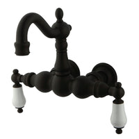 Thumbnail for Kingston Brass CC1005T5 Vintage 3-3/8-Inch Wall Mount Tub Faucet, Oil Rubbed Bronze - BNGBath
