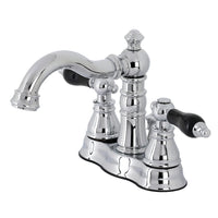 Thumbnail for Fauceture FSC1601AKL Duchess 4 in. Centerset Bathroom Faucet with Brass Pop-Up, Polished Chrome - BNGBath