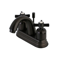 Thumbnail for Kingston Brass KB8615ZX 4 in. Centerset Bathroom Faucet, Oil Rubbed Bronze - BNGBath