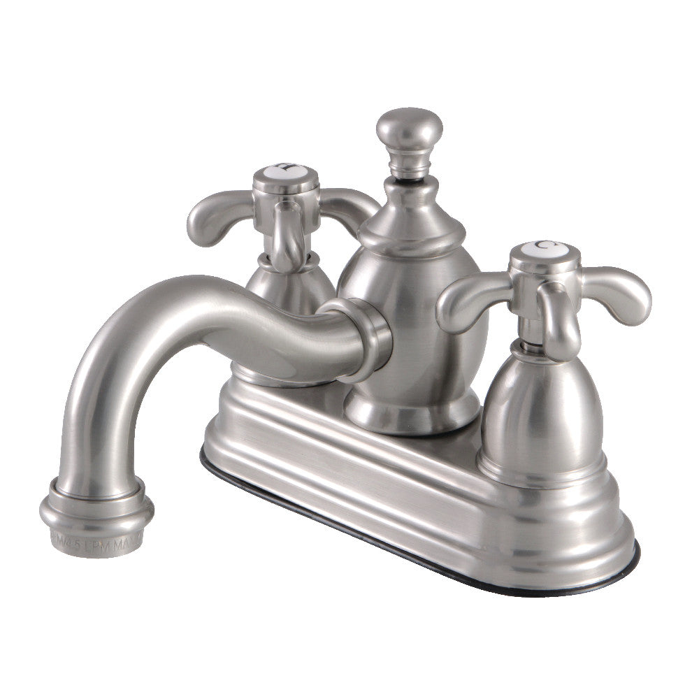 Kingston Brass KS7108TX 4 in. Centerset Bathroom Faucet, Brushed Nickel - BNGBath