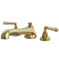 Thumbnail for Kingston Brass KS4302HL Metropolitan Roman Tub Faucet, Polished Brass - BNGBath