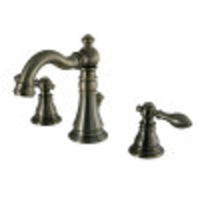 Thumbnail for Fauceture FSC19733ACL American Classic Widespread Bathroom Faucet, Antique Brass - BNGBath