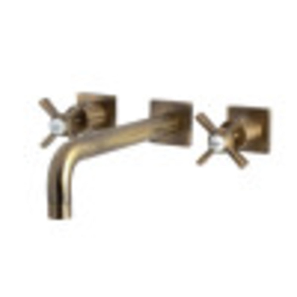 Kingston Brass KS6023ZX Millennium Wall Mount Tub Faucet, Antique Brass - BNGBath