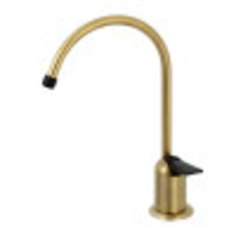 Kingston Brass K6197 Americana Single-Handle Water Filtration Faucet, Brushed Brass - BNGBath