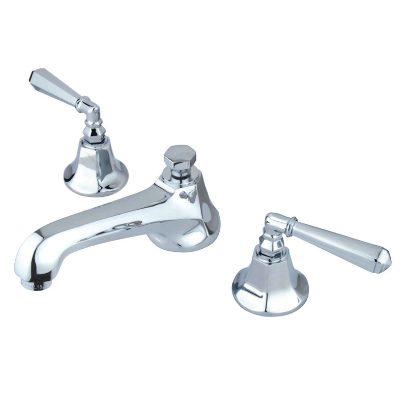 Kingston Brass KS4461HL 8 in. Widespread Bathroom Faucet, Polished Chrome - BNGBath