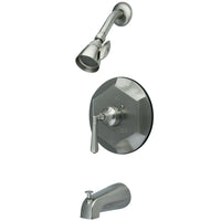 Thumbnail for Kingston Brass KB4638HL Metropolitan Tub & Shower Faucet, Brushed Nickel - BNGBath