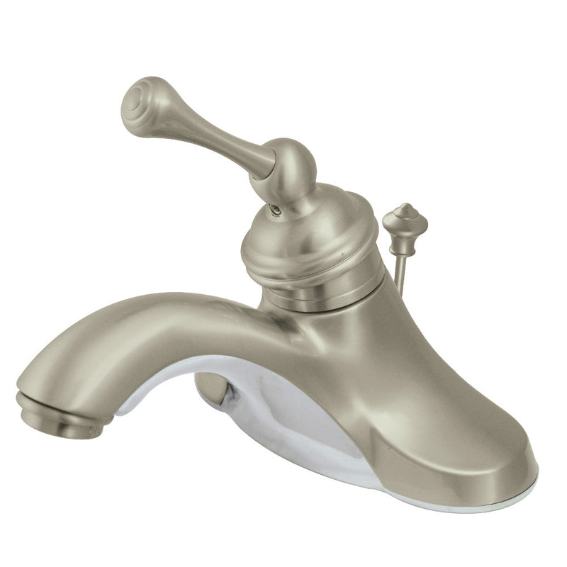 Kingston Brass KB3548BL 4 in. Centerset Bathroom Faucet, Brushed Nickel - BNGBath