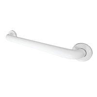 Thumbnail for Kingston Brass GB1218CSW Made To Match 18-Inch Stainless Steel Grab Bar, White - BNGBath