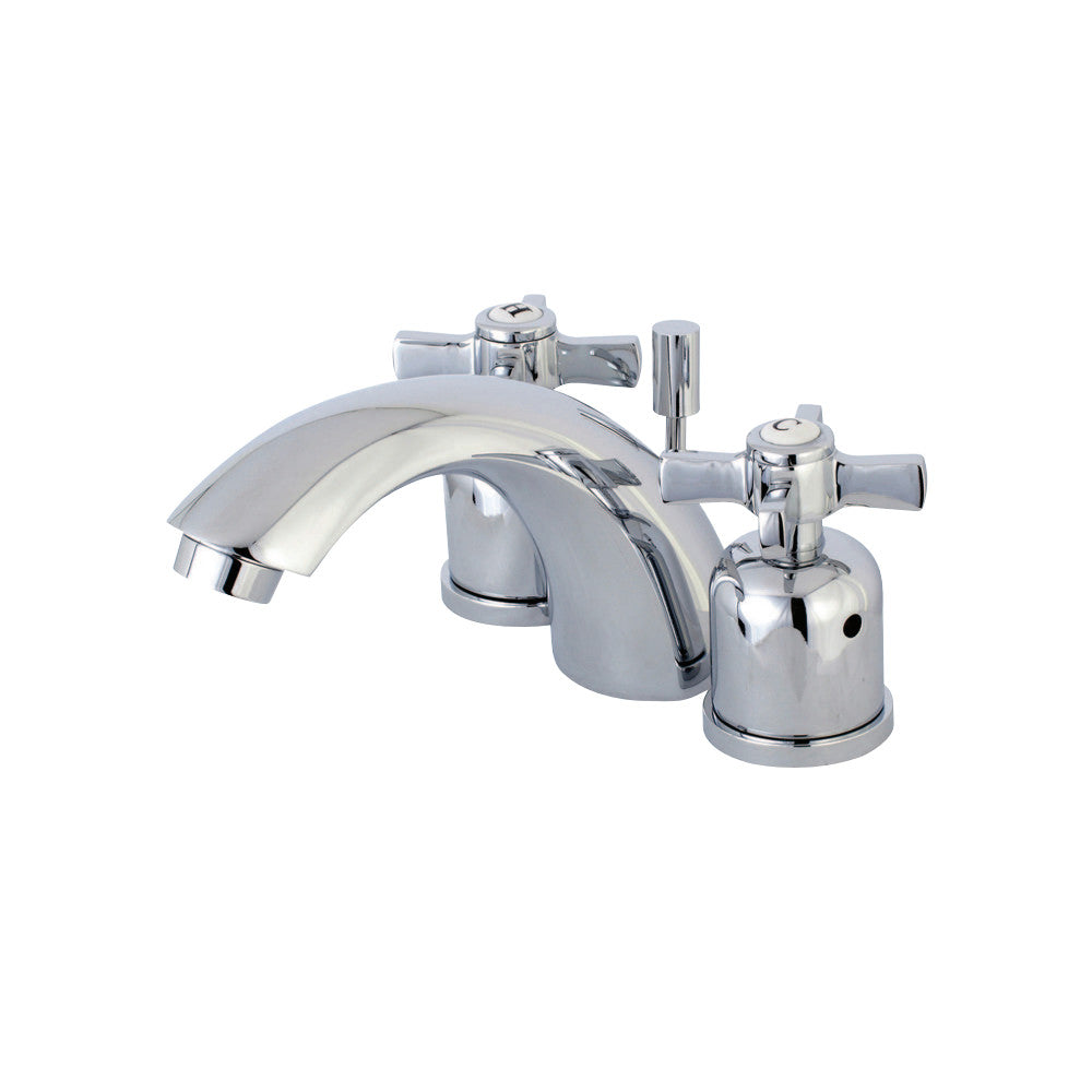 Kingston Brass KB8951ZX Mini-Widespread Bathroom Faucet, Polished Chrome - BNGBath