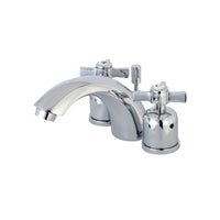 Thumbnail for Kingston Brass KB8951ZX Mini-Widespread Bathroom Faucet, Polished Chrome - BNGBath