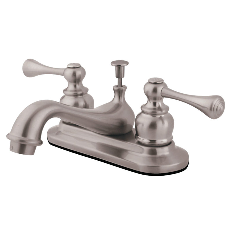 Kingston Brass GKB608BL 4 in. Centerset Bathroom Faucet, Brushed Nickel - BNGBath