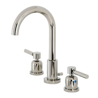 Thumbnail for Fauceture FSC8929DL Concord Widespread Bathroom Faucet, Polished Nickel - BNGBath