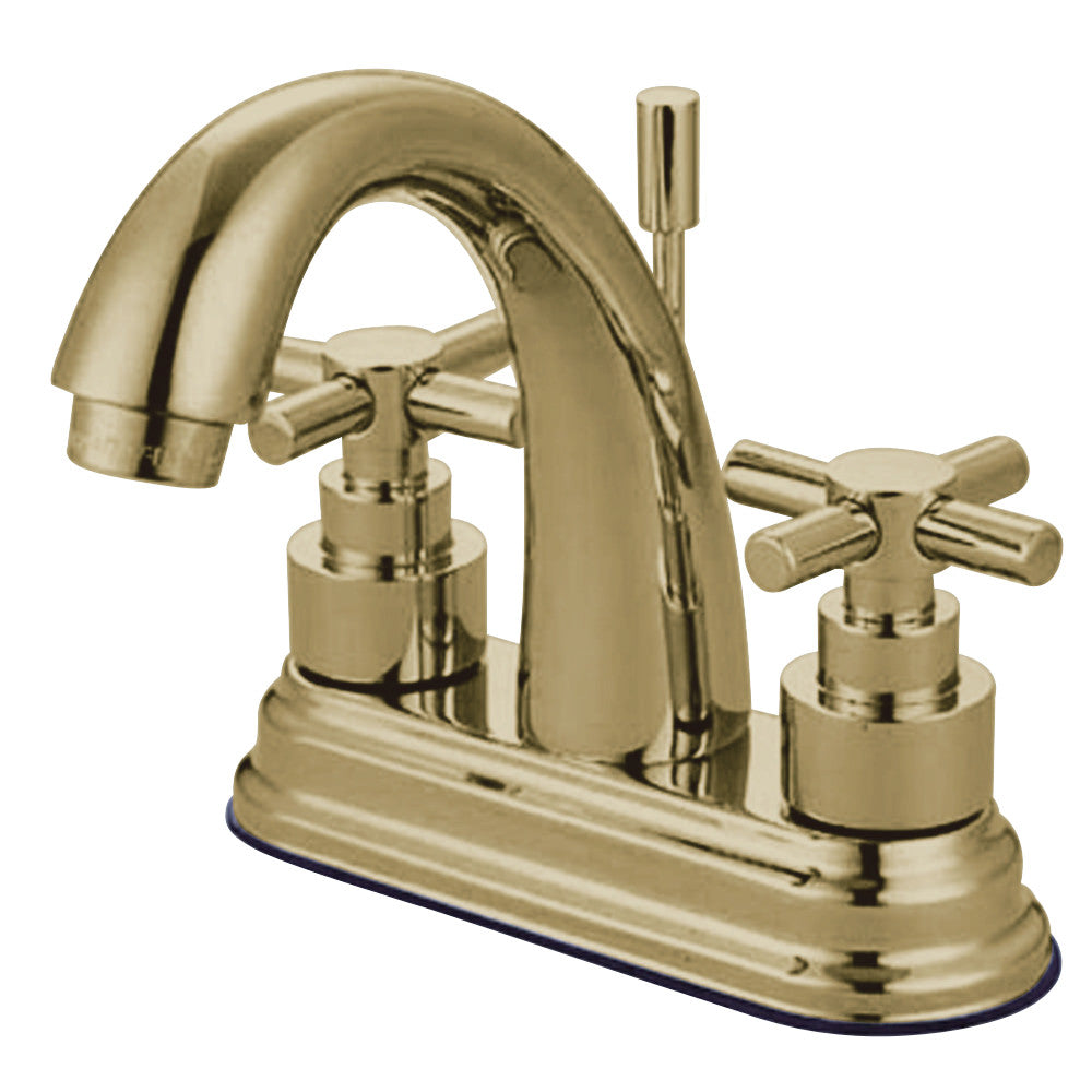 Kingston Brass KS8612EX 4 in. Centerset Bathroom Faucet, Polished Brass - BNGBath