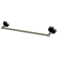 Thumbnail for Kingston Brass BA9112BN Water Onyx 18 in. Towel Bar, Brushed Nickel - BNGBath