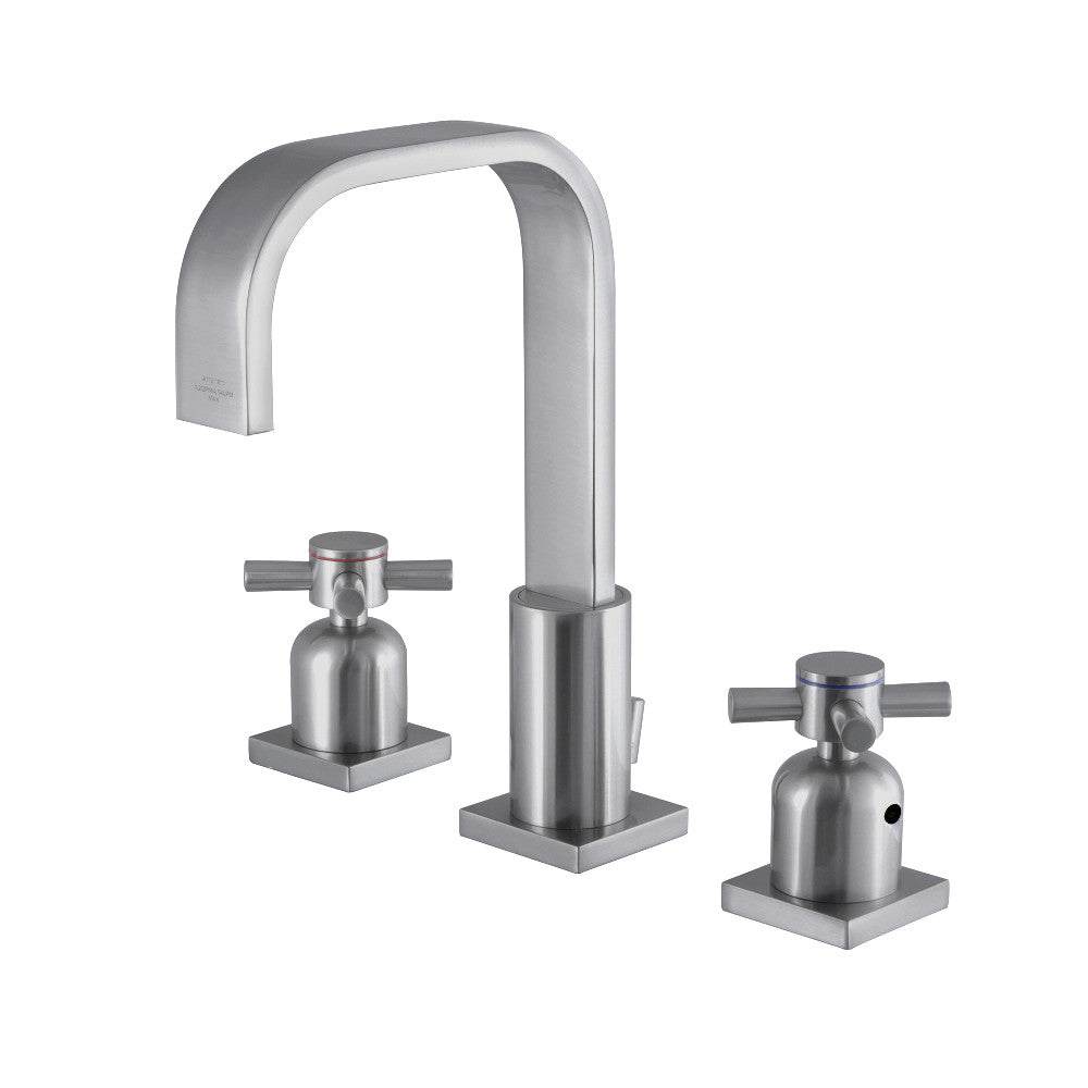Fauceture FSC8968DX 8 in. Widespread Bathroom Faucet, Brushed Nickel - BNGBath