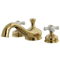 Thumbnail for Kingston Brass KS3332PX Heritage Roman Tub Faucet, Polished Brass - BNGBath