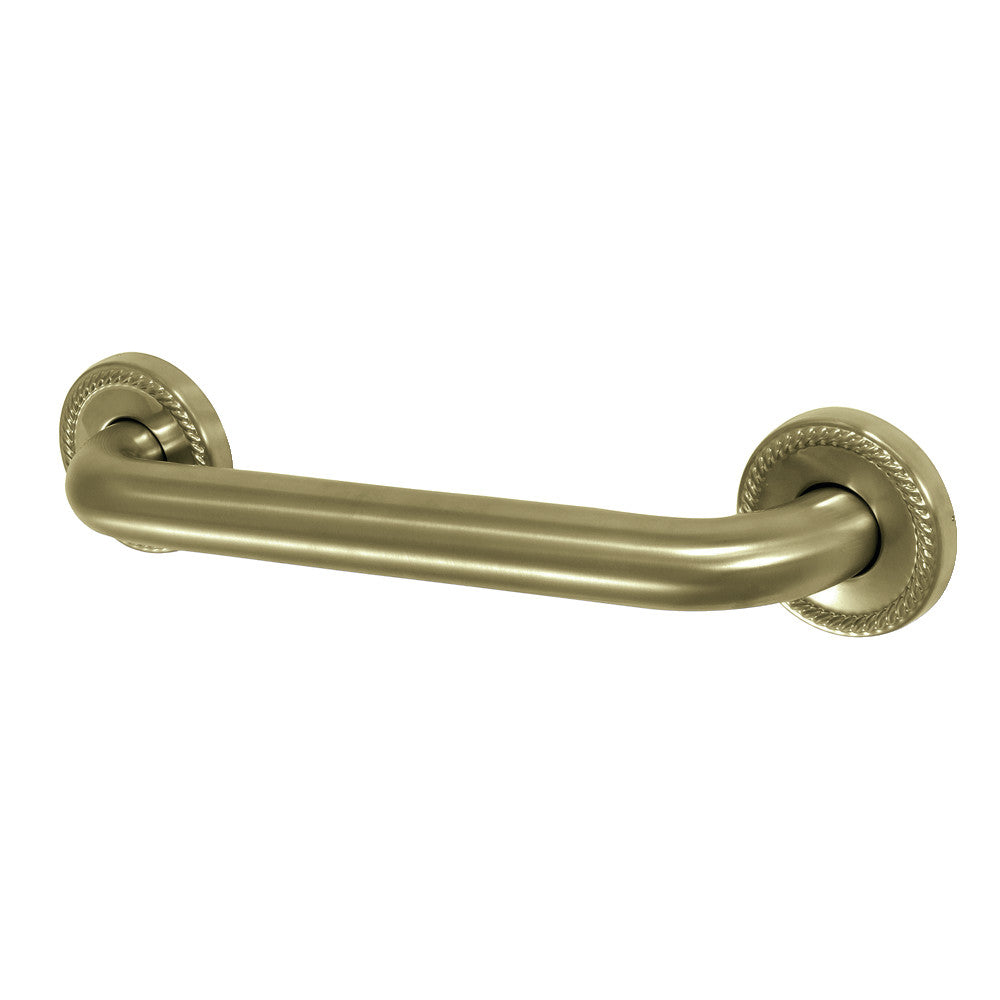 Kingston Brass DR814127 Laurel 12" Grab Bar, 1-1/4" Diameter, Brushed Brass - BNGBath