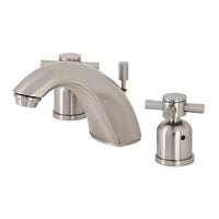 Thumbnail for Kingston Brass FB8958DX Mini-Widespread Bathroom Faucet, Brushed Nickel - BNGBath