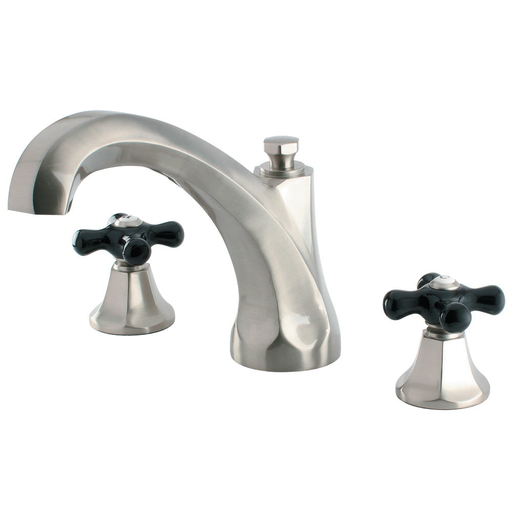 Kingston Brass KS4328PKX Duchess Roman Tub Faucet, Brushed Nickel - BNGBath