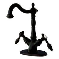 Thumbnail for Kingston Brass KS1495TAL Vessel Sink Faucet, Oil Rubbed Bronze - BNGBath