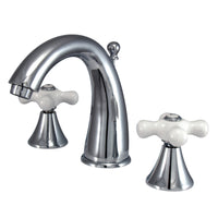 Thumbnail for Kingston Brass KS2971PX 8 in. Widespread Bathroom Faucet, Polished Chrome - BNGBath