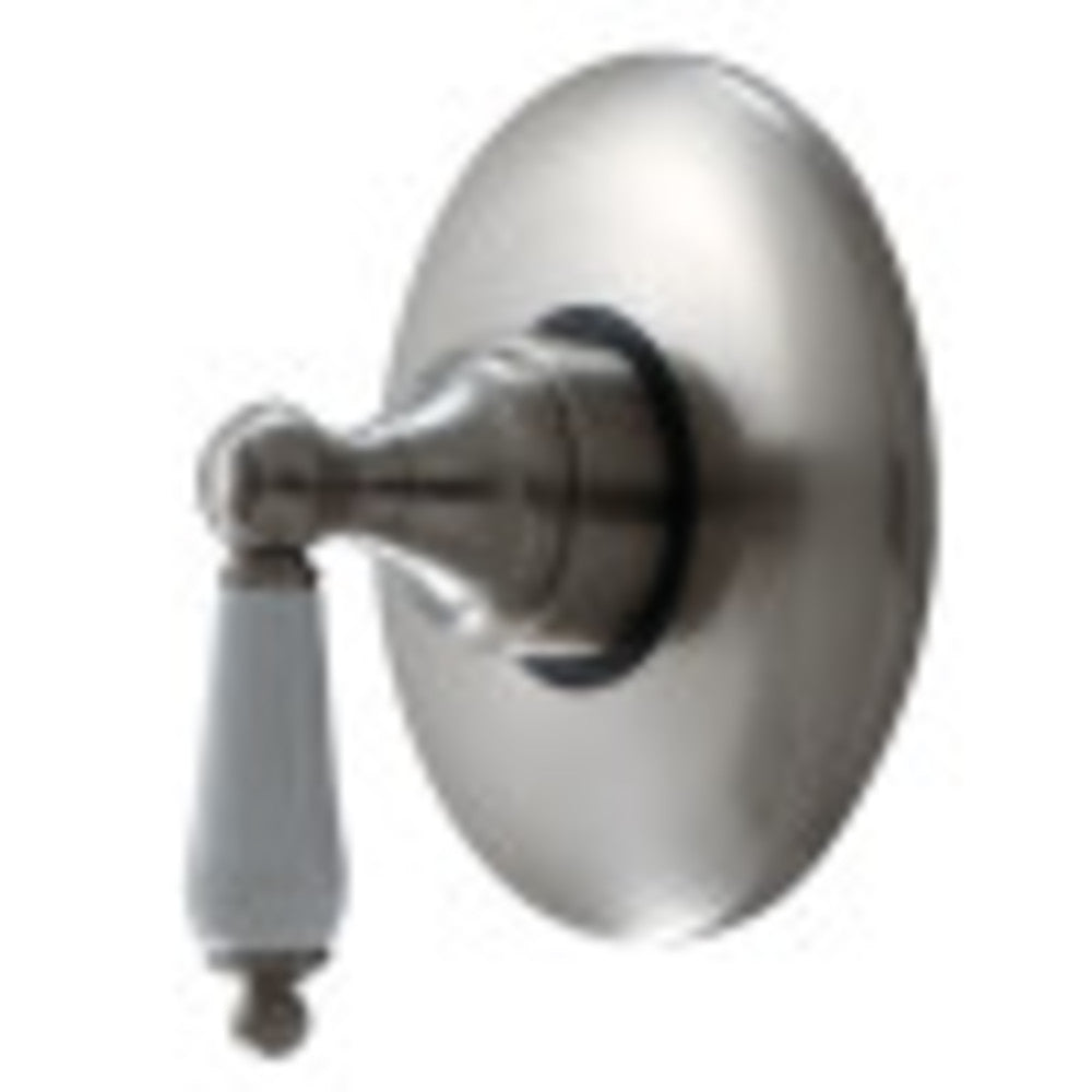Kingston Brass KB3008PL Volume Control with Lever Handle, Brushed Nickel - BNGBath