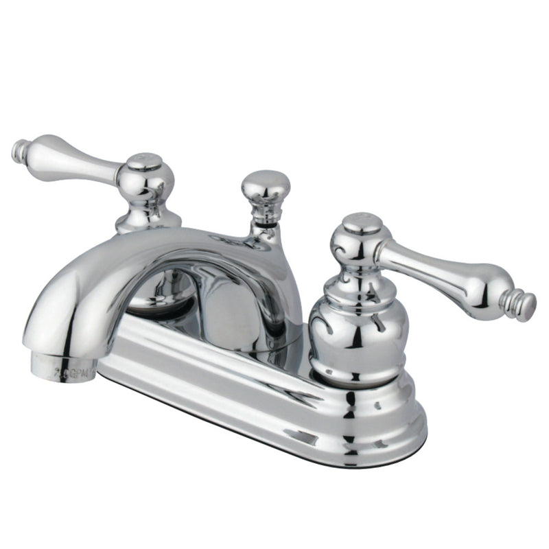 Kingston Brass GKB2601AL 4 in. Centerset Bathroom Faucet, Polished Chrome - BNGBath