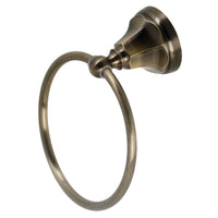 Thumbnail for Kingston Brass BA4814AB Metropolitan 6-Inch Towel Ring, Antique Brass - BNGBath