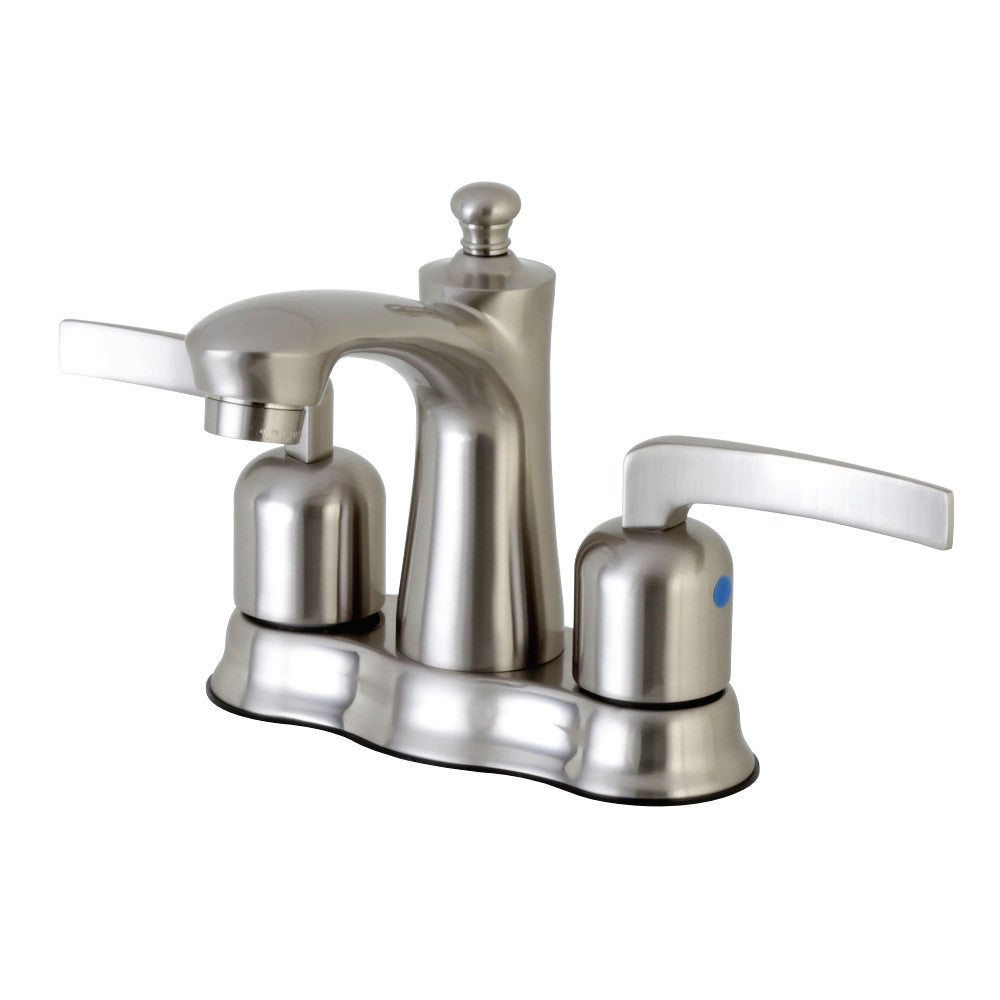 Kingston Brass FB7618EFL 4 in. Centerset Bathroom Faucet, Brushed Nickel - BNGBath
