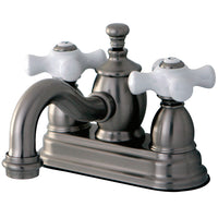 Thumbnail for Kingston Brass KS7108PX 4 in. Centerset Bathroom Faucet, Brushed Nickel - BNGBath